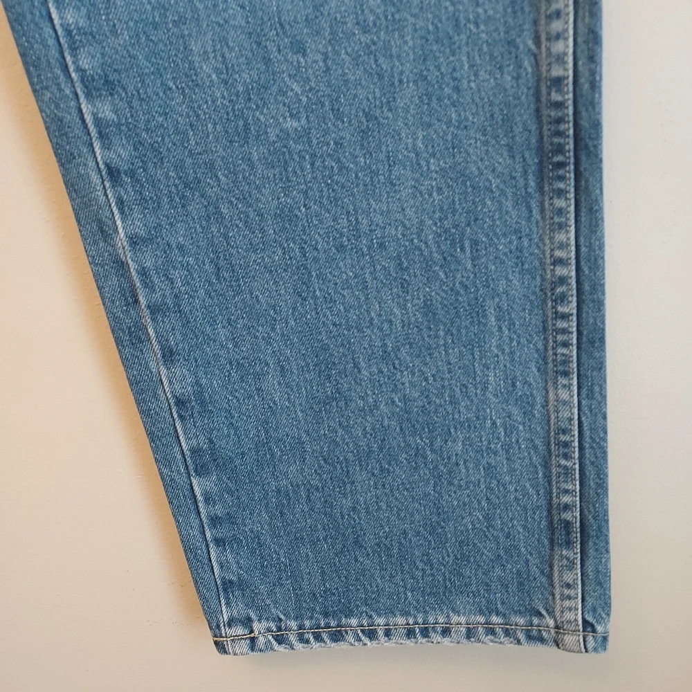 AMO Billie High Rise Cropped Denim Jean Jeans Size 27 - Picture 10 of 12
